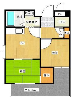 レクシア九条の間取り