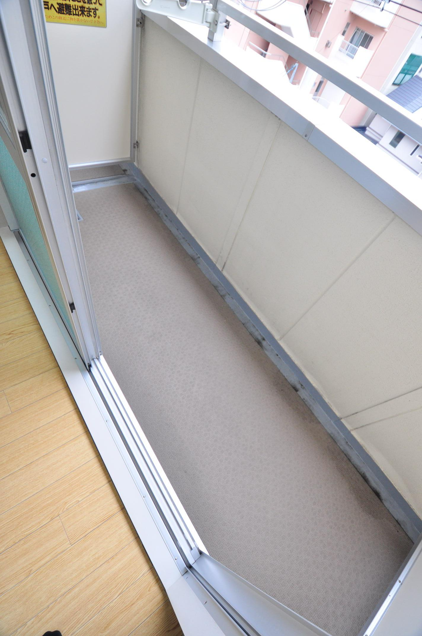 大阪市都島区高倉町１丁目の賃貸マンションのバルコニー