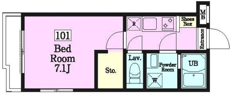 MF阿佐谷南の間取り