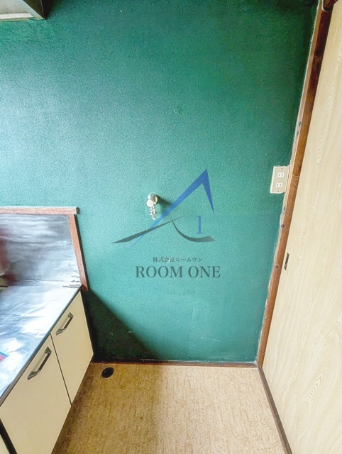 第２入山コーポの設備|洗濯機置き場です。