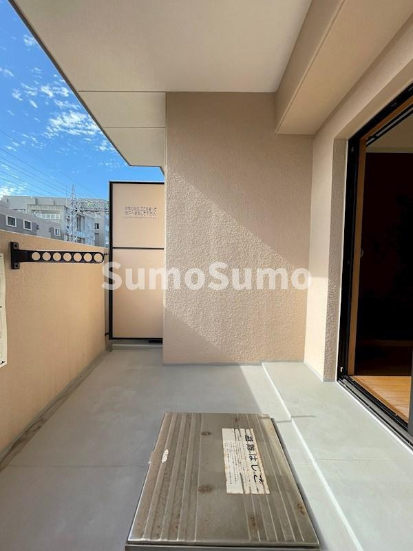 フォルスト平尾のバルコニー