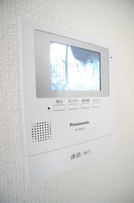 【セキュリティ】 | パークハイムA | ※同物件・反転タイプの写真です。