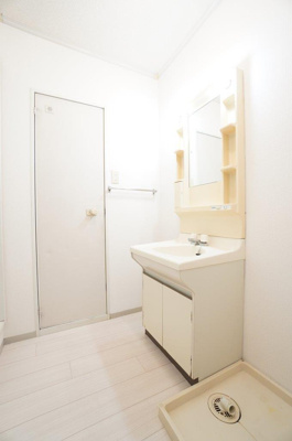 【洗面所】 | パークハイムA | ※同物件・反転タイプの写真です。