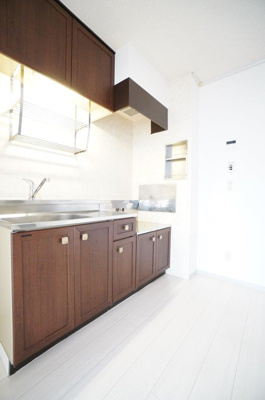 【キッチン】 | パークハイムA | ※同物件・反転タイプの写真です。