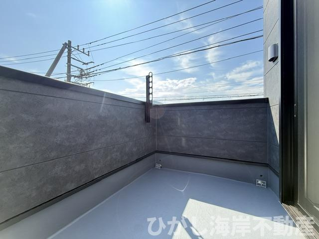 茅ヶ崎市南湖5丁目　新築戸建　全2棟のバルコニー|バルコニー