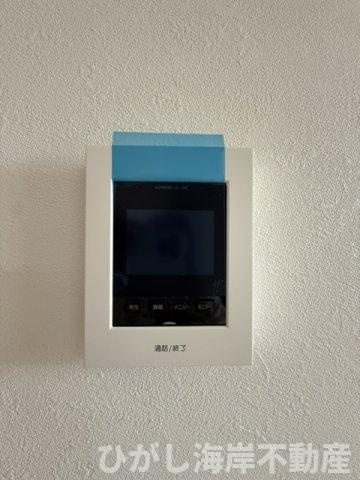 茅ヶ崎市南湖5丁目　新築戸建　全2棟のセキュリティ|TVモニター付きインターフォン