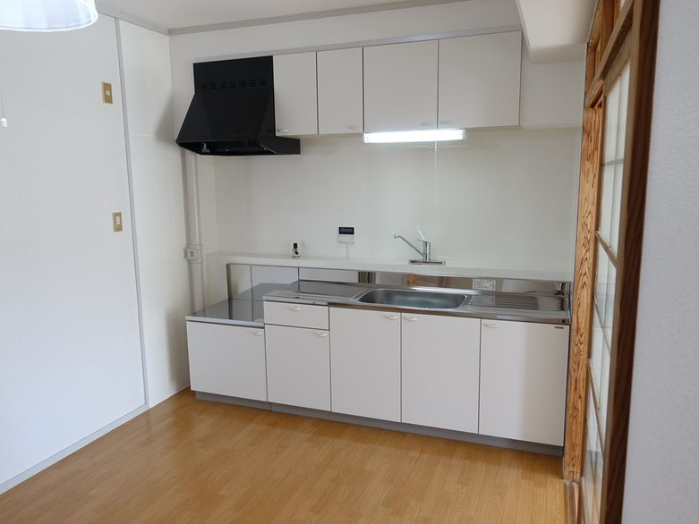 山本ビルのキッチン|きれいなキッチンです※同タイプのお部屋になります。