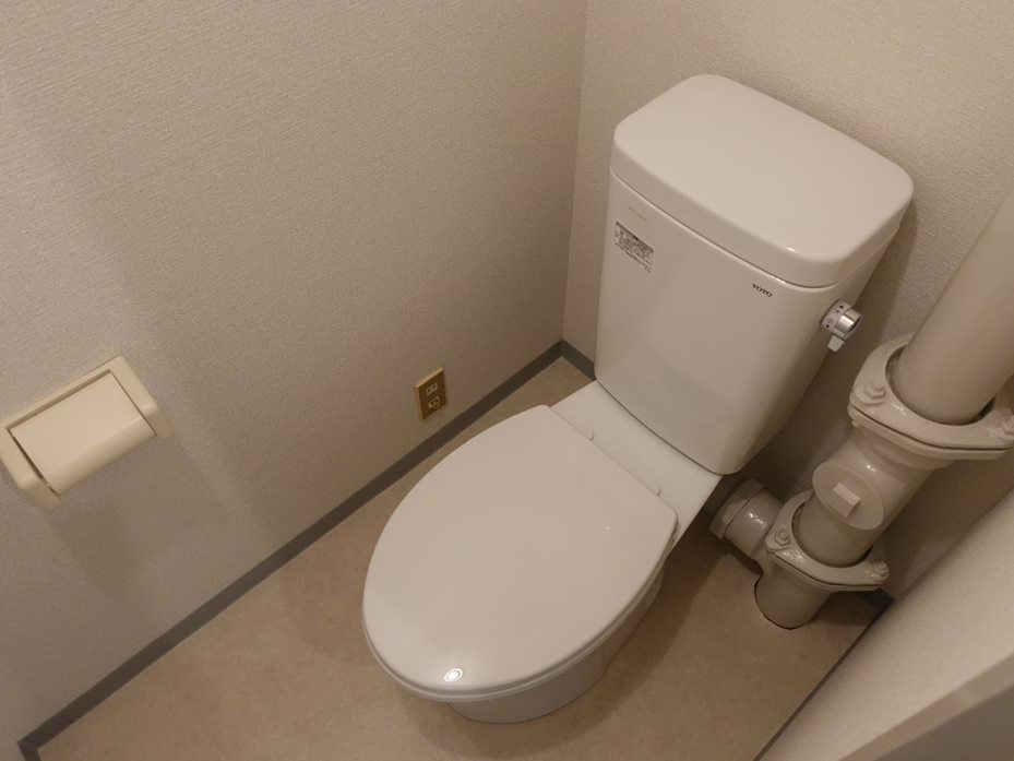 山本ビルのトイレ|トイレも気になるポイント※同タイプのお部屋になります。