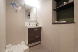 【独立洗面台】 | 三国ハイツ