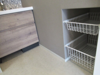 【洗面所】 | ベルジェンド三鷹ラ・ヴィエ | 収納