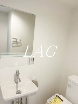 【洗面所】 | パラディーゾ戸田 | 洗面台です。