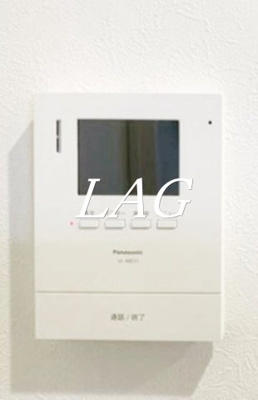 【セキュリティ】 | ソルナクレイシア荏原町 | モニター付きインターホンです。