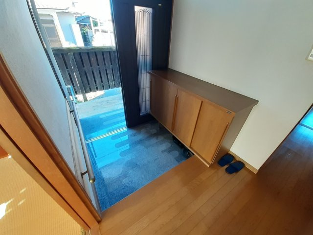 宇城市松橋町曲野の中古一戸建の玄関