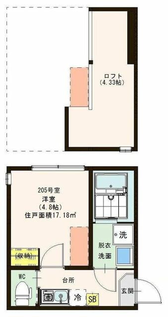 葛飾区鎌倉3丁目のアパートの画像
