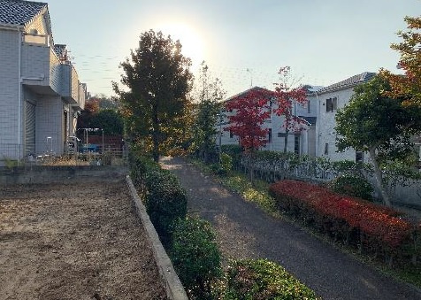 【前面道路含む現地写真】 | 学が丘１丁目　新築戸建