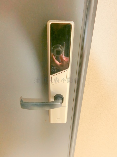 フェリシテ大田区中央の玄関