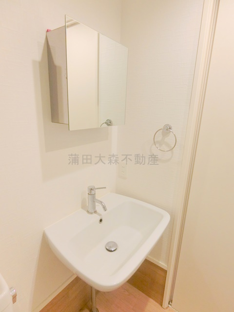 フェリシテ大田区中央の洗面所|洗面脱衣所　独立洗面台
