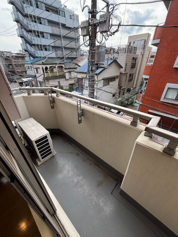 エトワール西葛西Ⅱ(E-204)のバルコニー