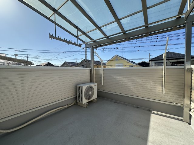 神戸市西区玉津町高津橋戸建のバルコニー