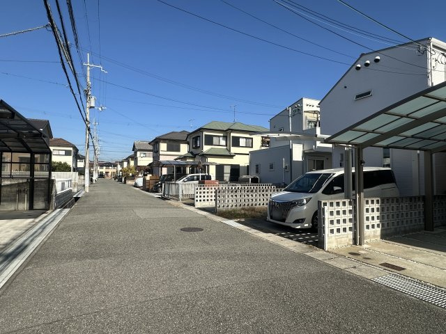 神戸市西区玉津町高津橋戸建の前面道路含む現地写真