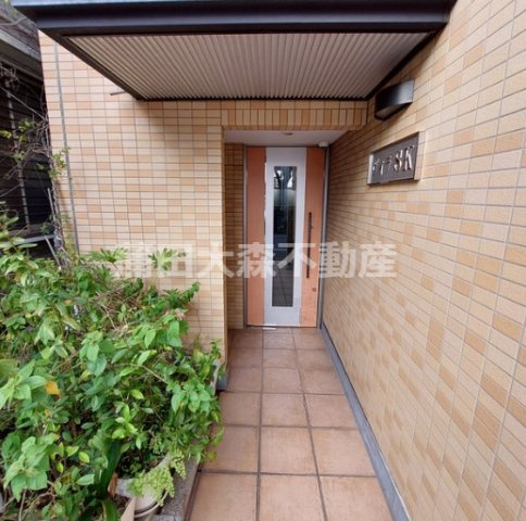 ヴィラSKのエントランス