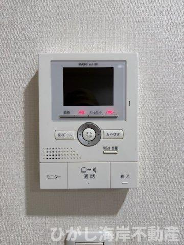 茅ヶ崎市松尾　中古戸建のセキュリティ|TVモニター付きインターフォン