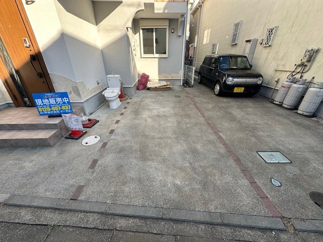 茅ヶ崎市松尾　中古戸建の駐車場|駐車スペース