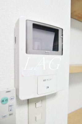 【セキュリティ】 | アミューズ上高田Ⅱ | モニター付インターホンです。