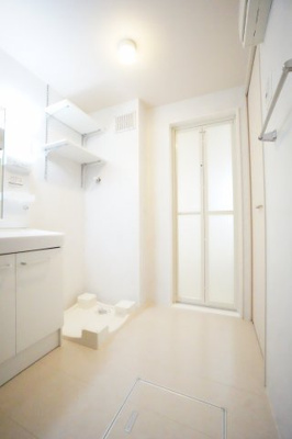 【洗面所】 | ハーリンガムコート都賀D | ※同物件・同タイプの写真です。