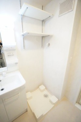 【洗面所】 | ハーリンガムコート都賀D | ※同物件・同タイプの写真です。