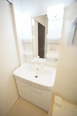 【独立洗面台】 | ハーリンガムコート都賀D | ※同物件・同タイプの写真です。