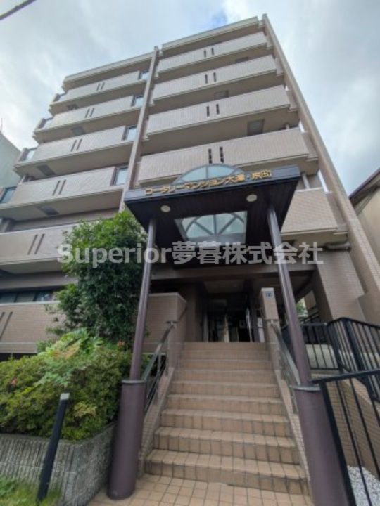 【中古マンション】ロータリーマンション大津京町の外観|物件の外観です
