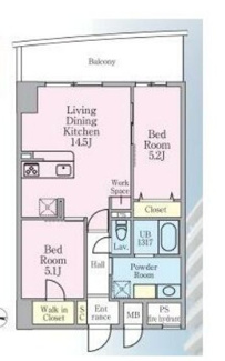 【間取り】 | グランシエル川口 | 間取り図になります。