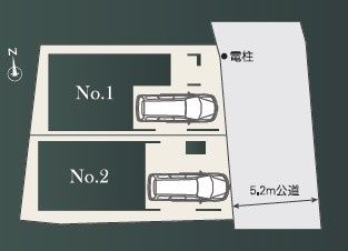 大田区東蒲田121②借の土地図