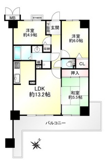 【間取り】 | 藤和ハイタウン守山