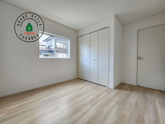 大野城市乙金台2丁目第2-1棟（1号棟）の内観：施工例|主寝室です。