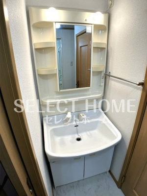 【独立洗面台】 | ボーシャルダンＣ | 独立洗面化粧台付き
