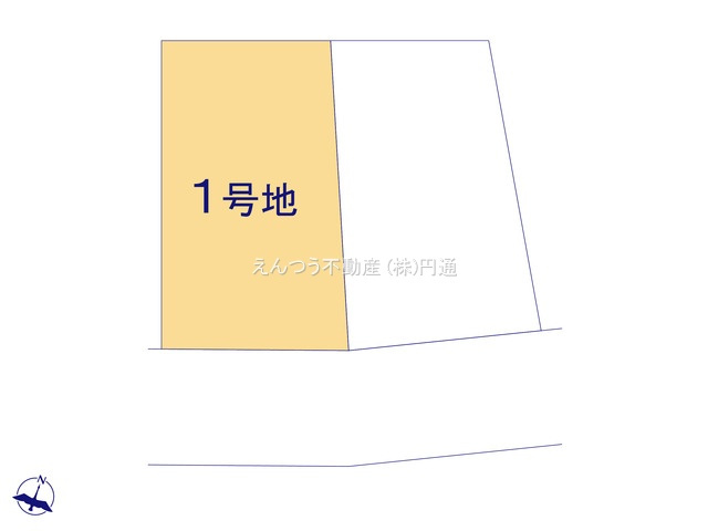 ファーストタウン第2原山台の区画図