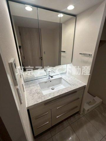 パークホームズ文京白山ヒルテラスの独立洗面台