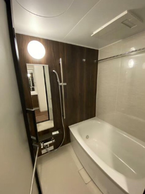 【浴室】 | 向山ガーデンレジデンス | 追い焚き機能、浴室乾燥機付きバス。