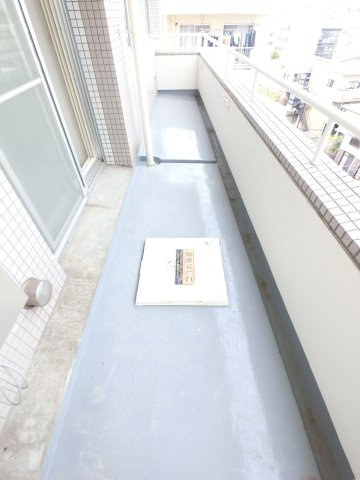 白樺フラッツのバルコニー