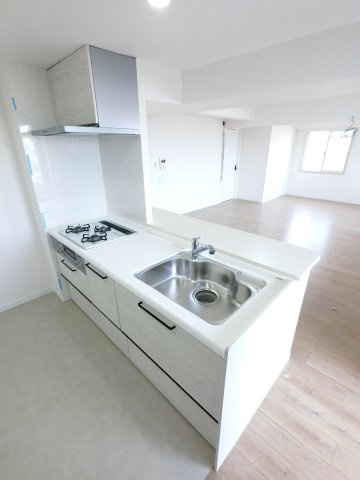 白樺フラッツのキッチン