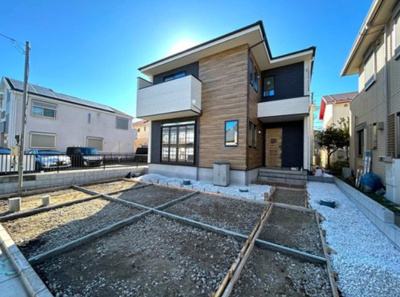 【外観】 | 瀬谷区南瀬谷1丁目新築戸建【4LDK+カースペース3台/広々な吹抜リビング約22帖/閑静な住宅地】