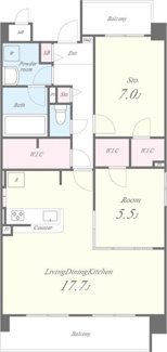 【間取り】 | ドルフコートK