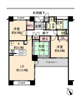 【間取り】 | エスリード守山今宿