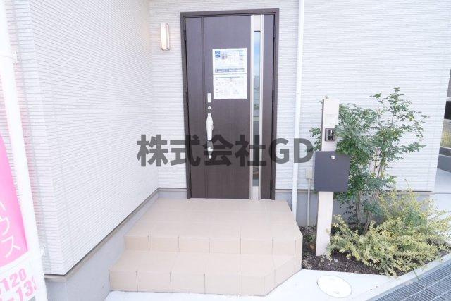高槻市昭和台町D号棟の外観