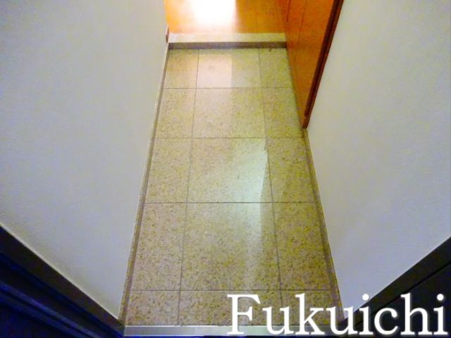 ルーブル祐天寺の玄関