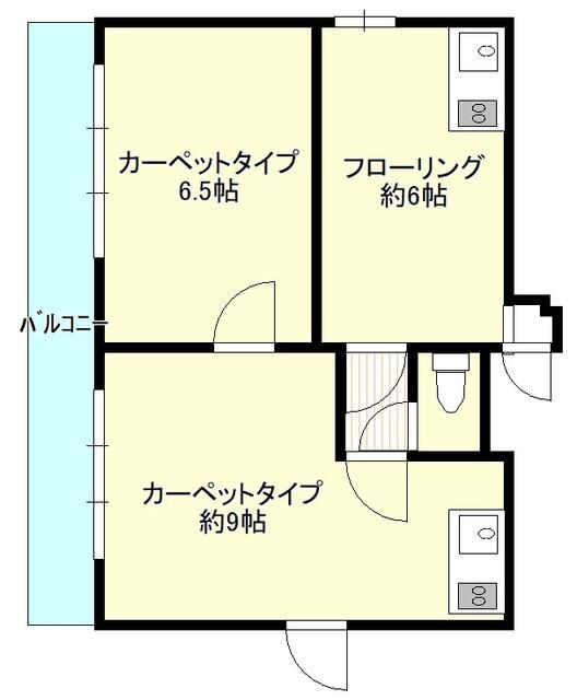 古川ビルの間取り