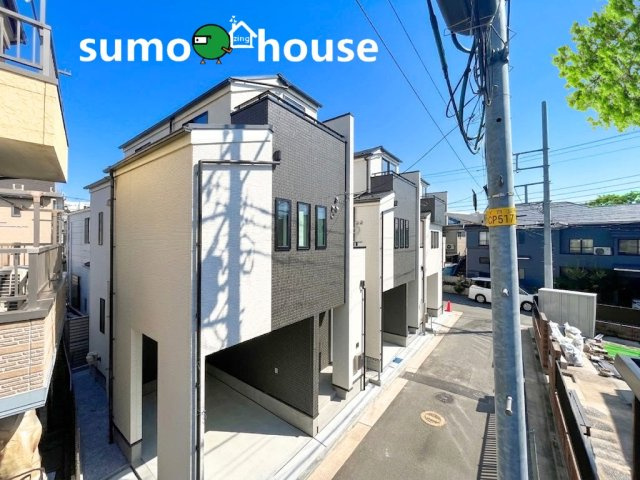 新築デザイナーズ住宅　全3棟　横浜市西区東久保町の前面道路含む現地写真|前面道路含む現地写真です