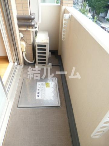 板橋区東新町１丁目の賃貸マンションのバルコニー